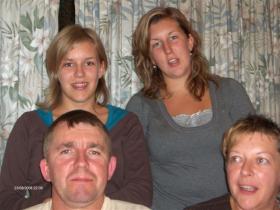 La famille Bayot, à Pry